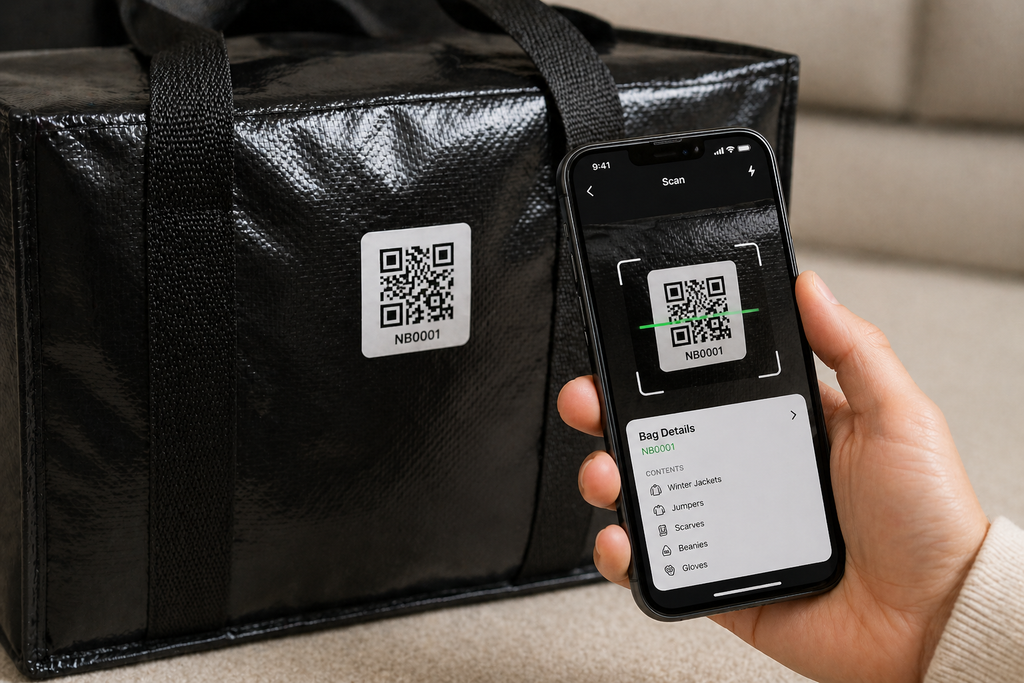 QR Stickers — 48 Pack